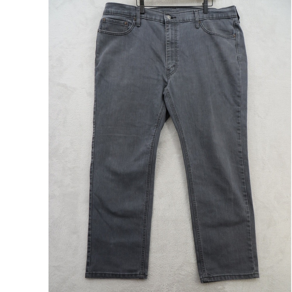 Levis 541 Athletic Taper Grey Denim Jeans Mens 42x32 18181-0005